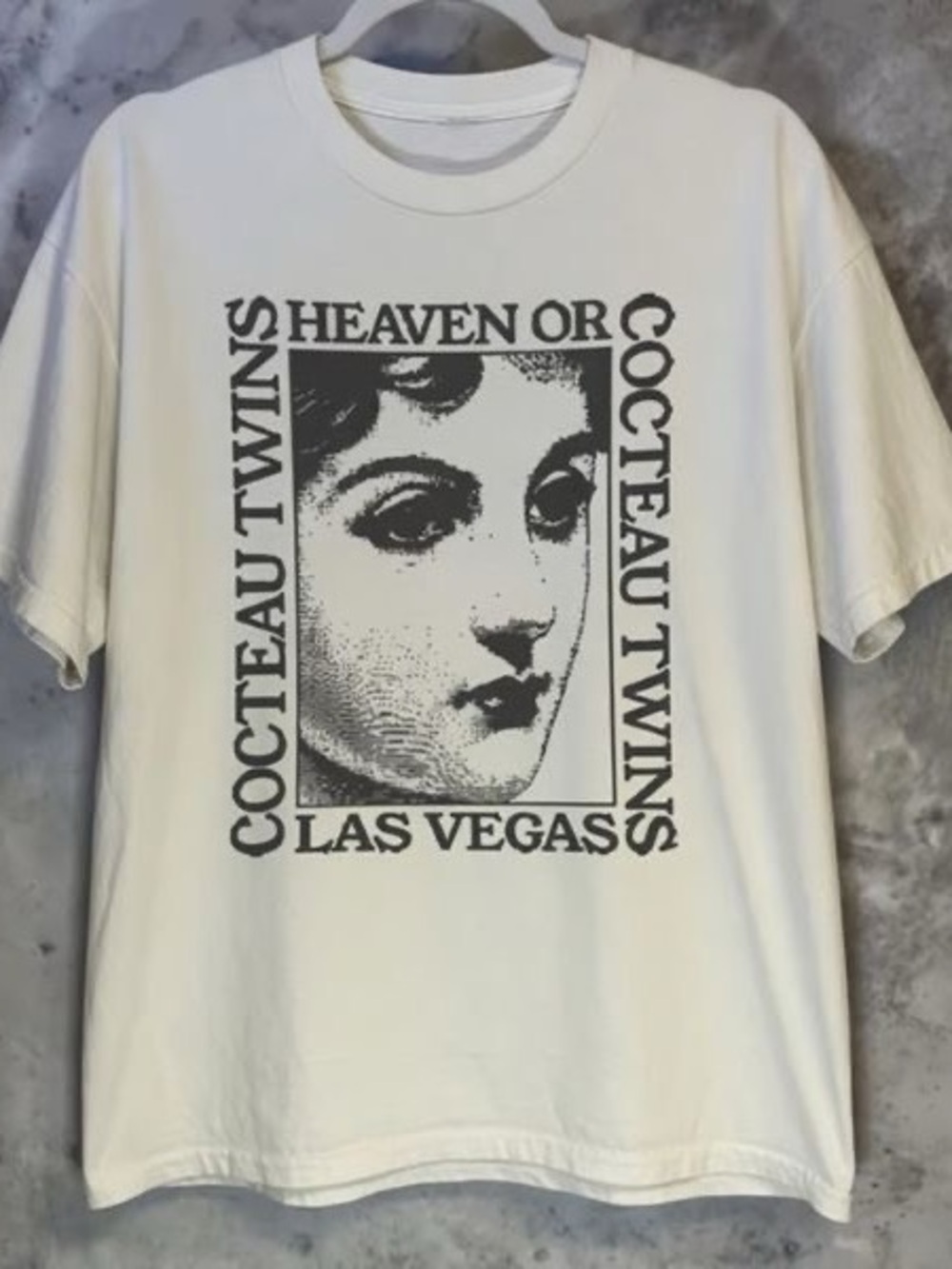 Cocteau Twins "Heaven or Las Vegas" Graphic Tee - White